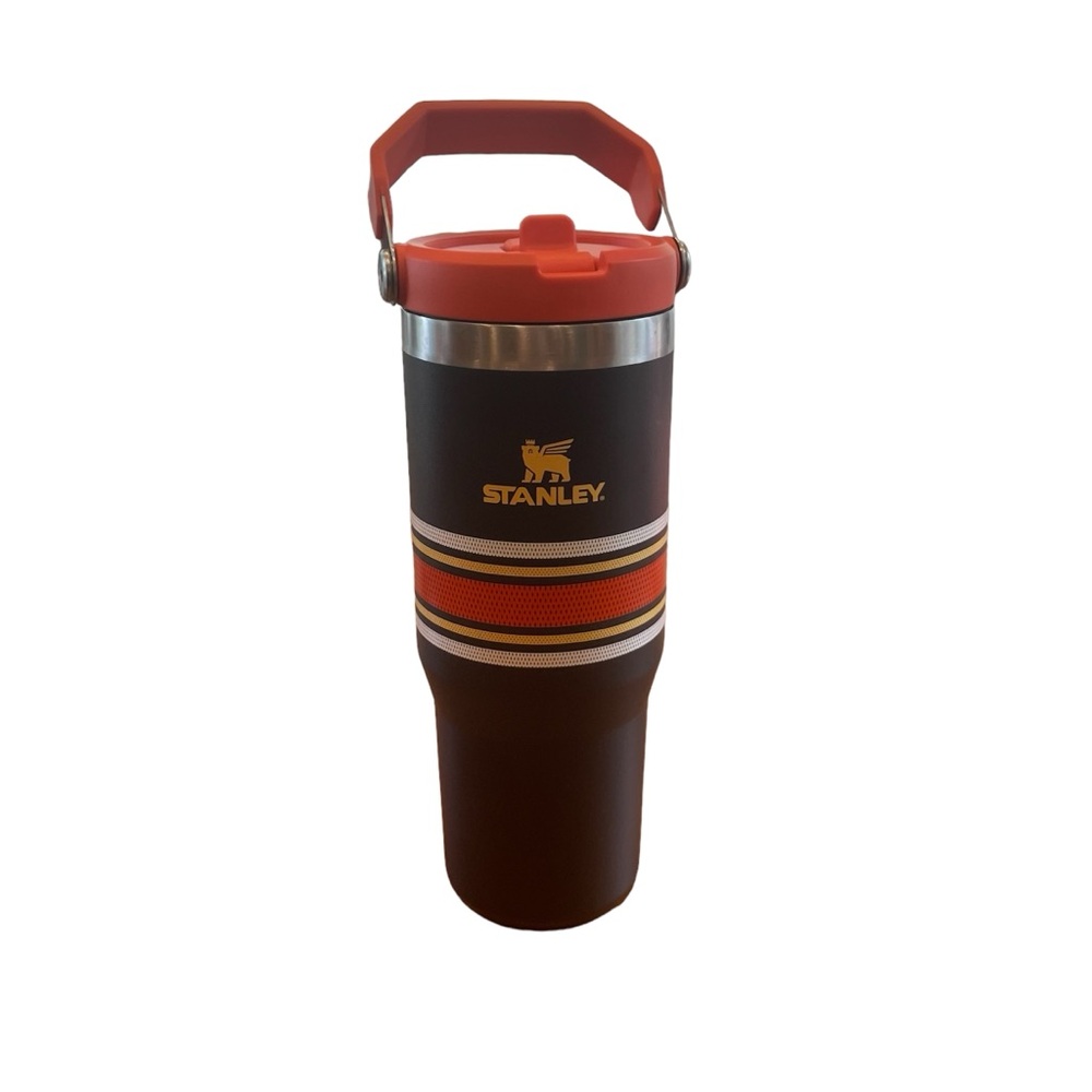 Stanley 30 Oz. IceFlow Varsity Tumbler with Flip Straw - Black Mesh